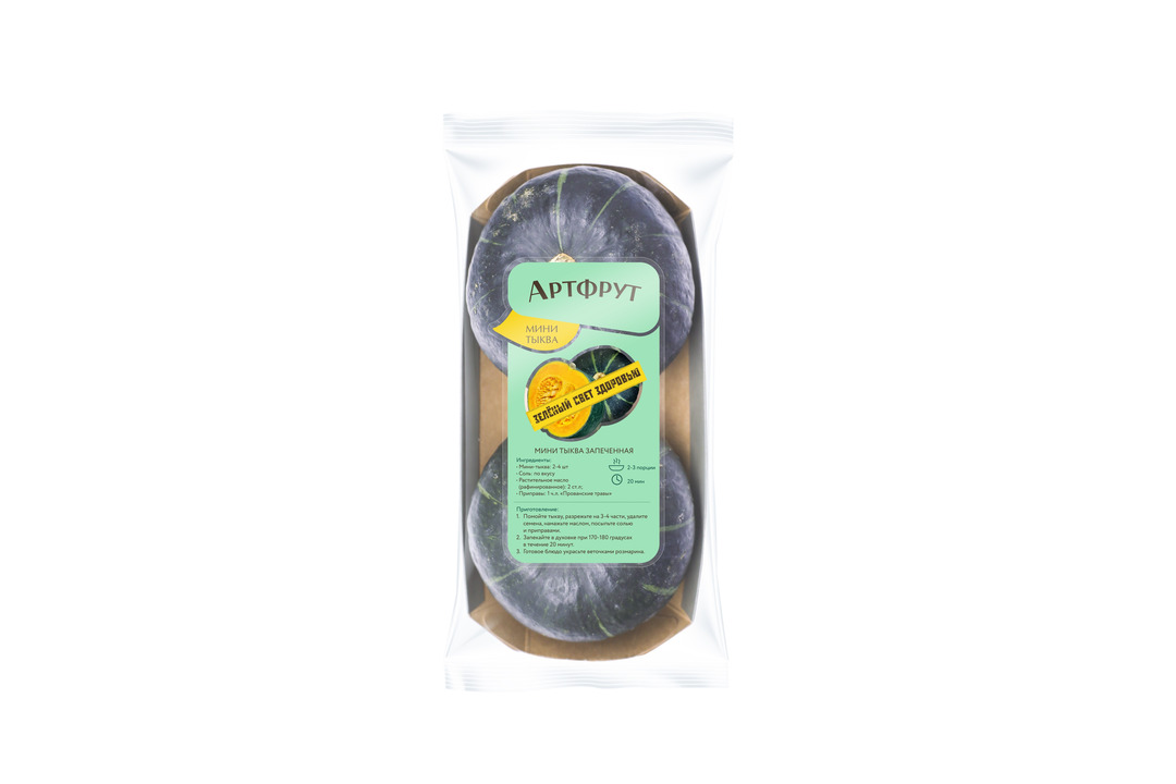 

Тыква-мини Artfruit свежая 700 г 2 шт.
