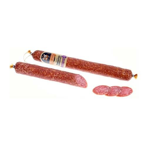 Колбаса Белорусская традиция Пражская куриная сырокопченая весовая