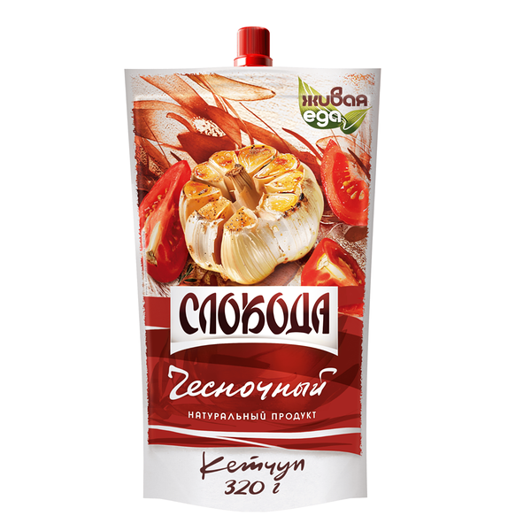 Кетчуп Слобода Чесночный 320 г