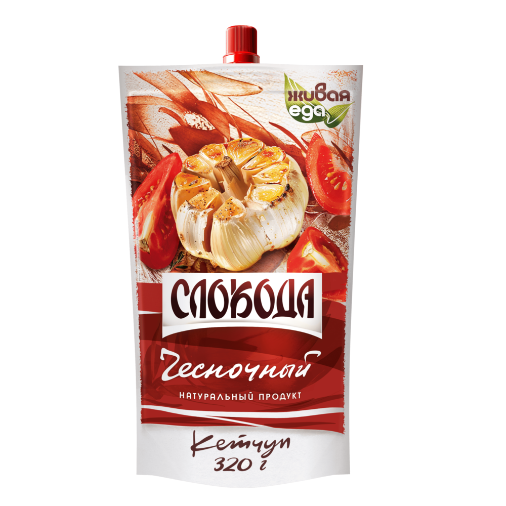 

Кетчуп Слобода Чесночный 320 г