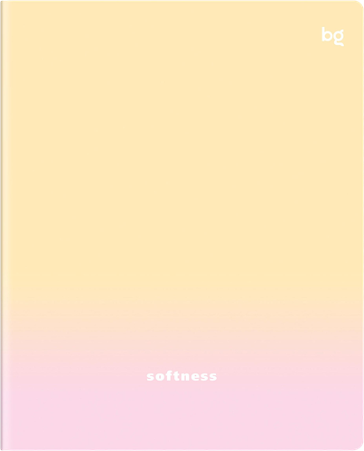 

Тетрадь BG Дыхание цвета 80 л, А5, клетка, soft-touch ламинация, 1 шт. в ассортименте