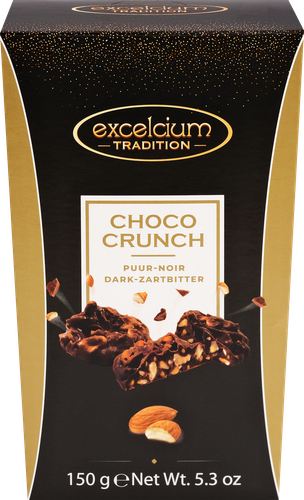 

Набор конфет Hamlet Choco Crunch Dark из темного шоколада 150 г