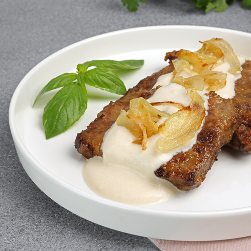 

Печень Лента Fresh По-строгановски весовая