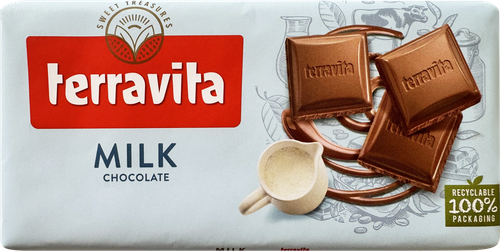 

Молочный шоколад Terravita Mleczna 100 г