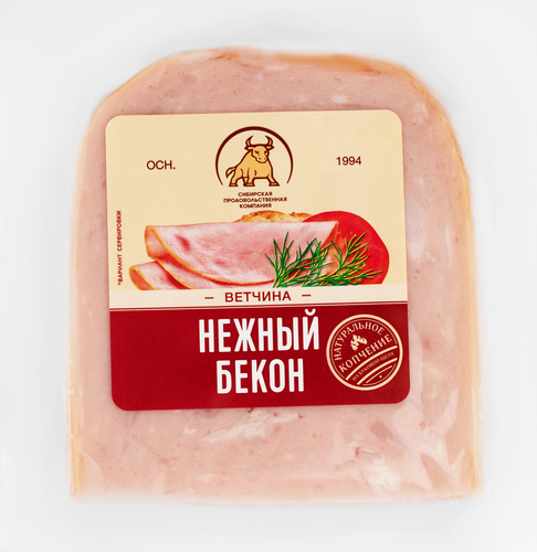 

Ветчина Сибирская продовольственная компания Нежный бекон 350 г