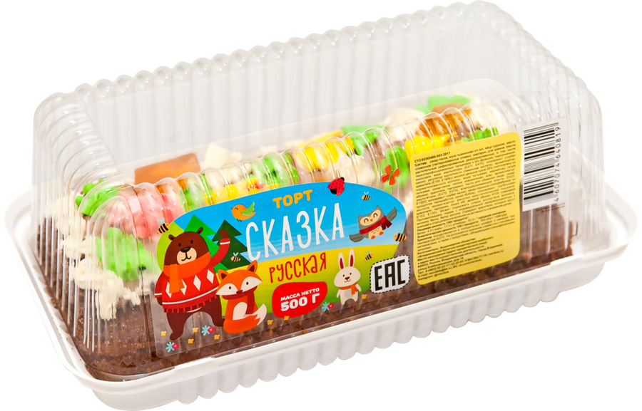 

Торт Росвкус Сказка русская 500 г