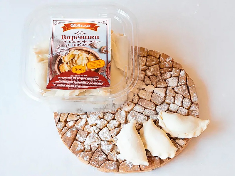 Вареники с картофелем и грибами