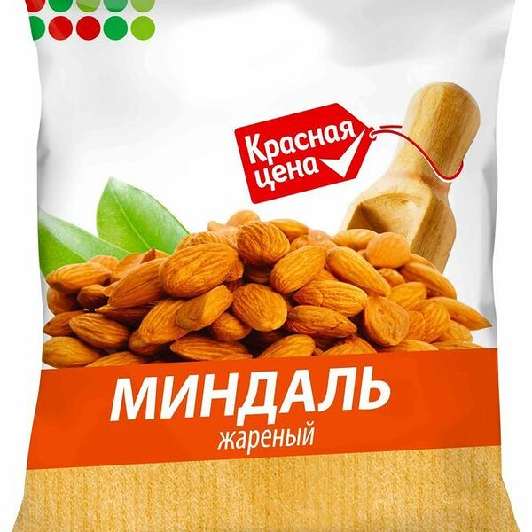 Ядра миндаля Красная цена жареные 100 г
