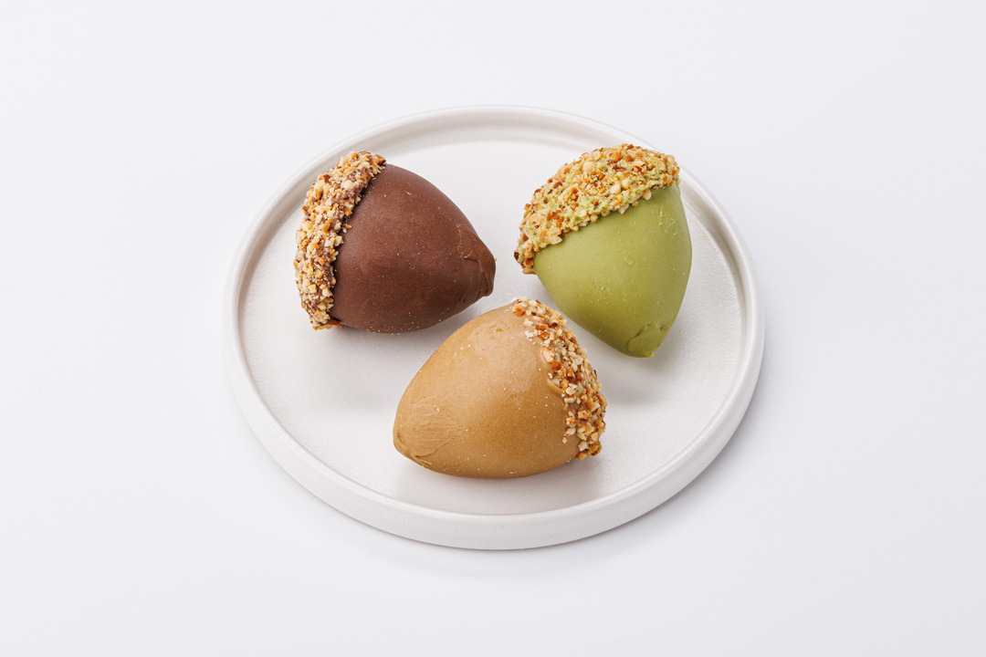 

Набор пирожных картошка ВкусВилл Ассорти желудей заморозка 3 шт.