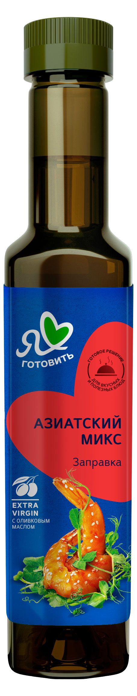 

Заправка салатная Я люблю готовить Азиатский микс 250 мл