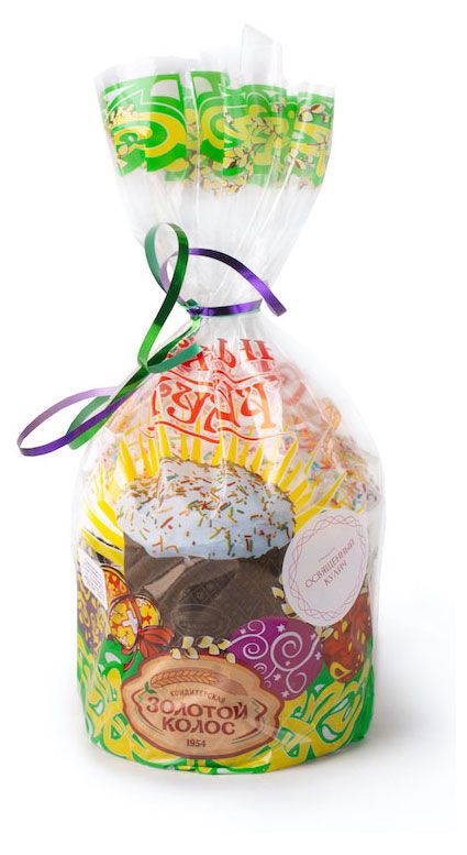 

Кулич Золотой колос Пасхальный 300 г