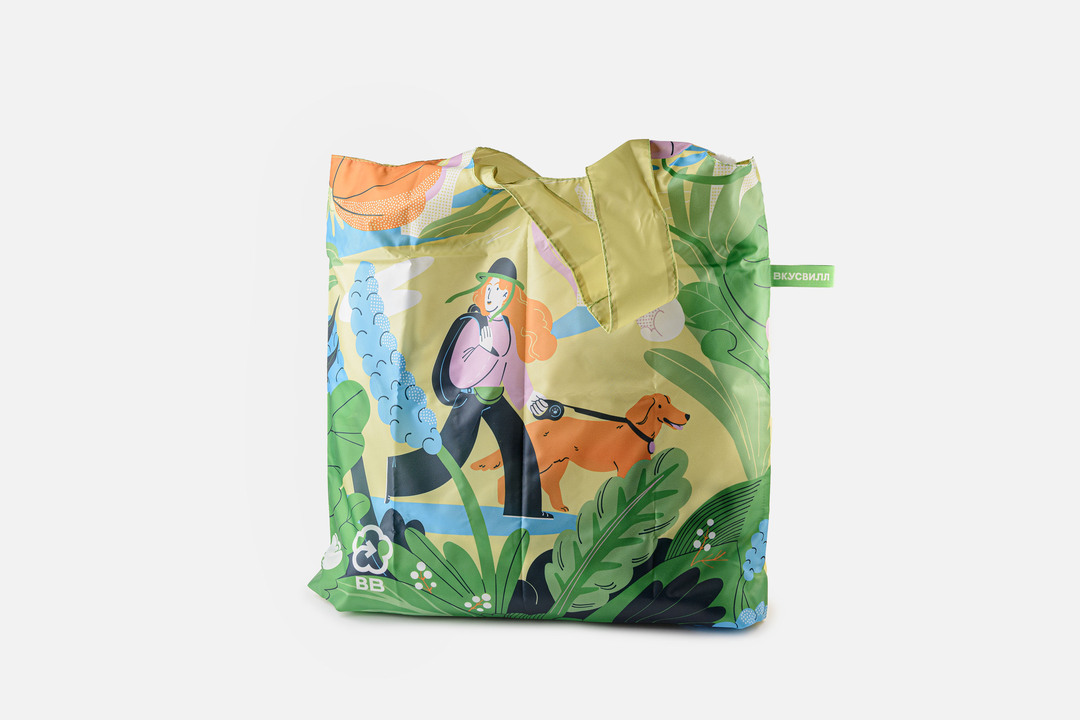 

Сумка с бонусами ВкусВилл Прогулка большая