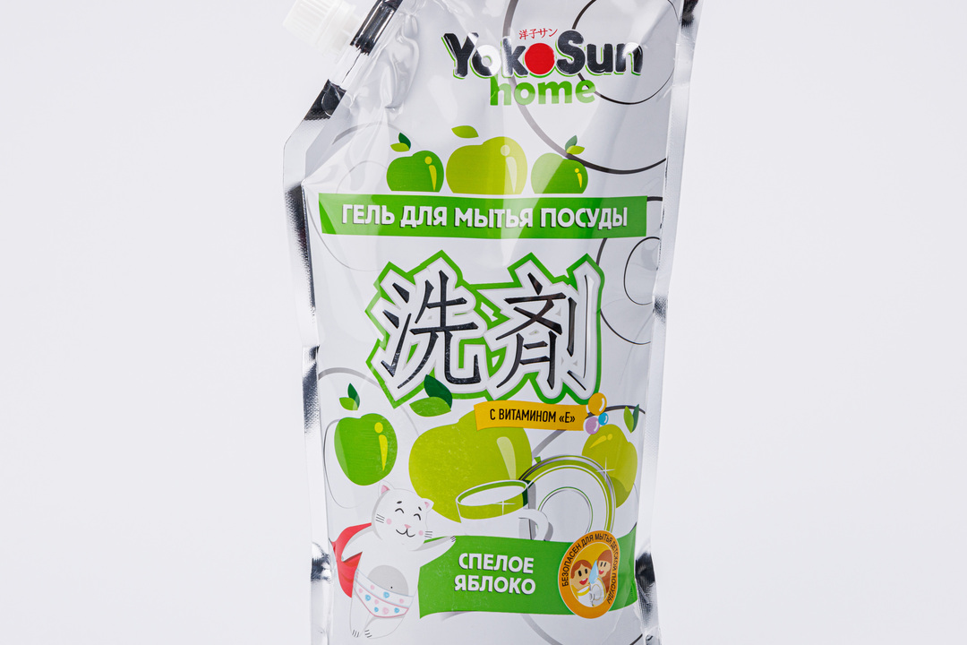 

Гель для мытья посуды YokoSun Яблоко 850 мл