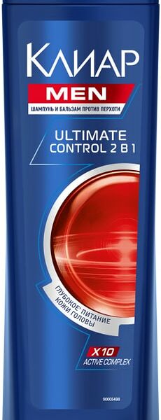 Шампунь для волос Клиар Men Ultimate control Против перхоти 400мл