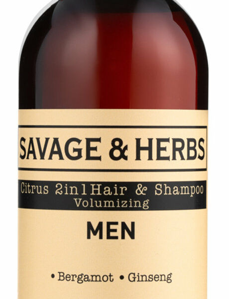 Шампунь и гель для душа Savage and Herbs мужской цитрус