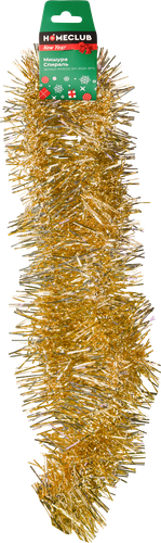 

Мишура Homeclub Спираль 7.6 x 200 см 1 шт. цвет в ассортименте