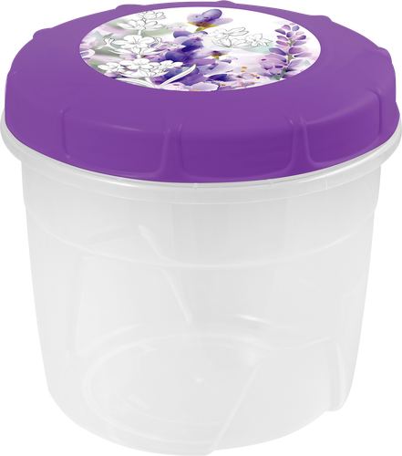 

Банка для хранения продуктов 4Family Lavender 0.7 л арт. 435774400