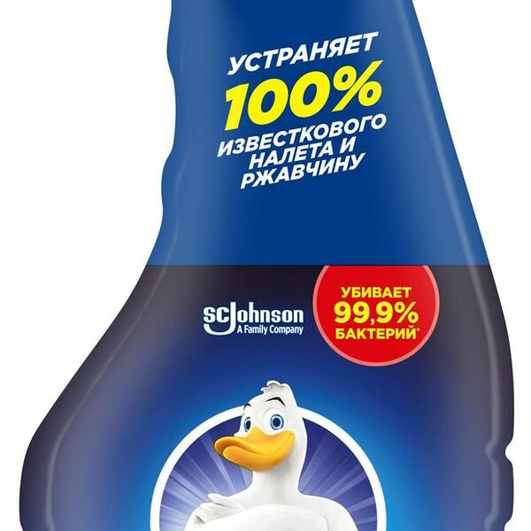 Средство чистящее Туалетный утенок Суперсила Видимый эффект 515 мл