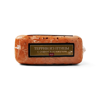 

Террин Atelier du gourmet из грудки индейки с сыром и кунжутом 270 г