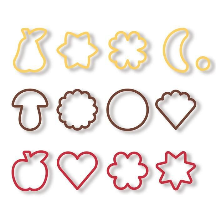 

Формочки для печенья традиционные Tescoma Delicia 13 шт. 4.5 х 4.5 см Чешская республика