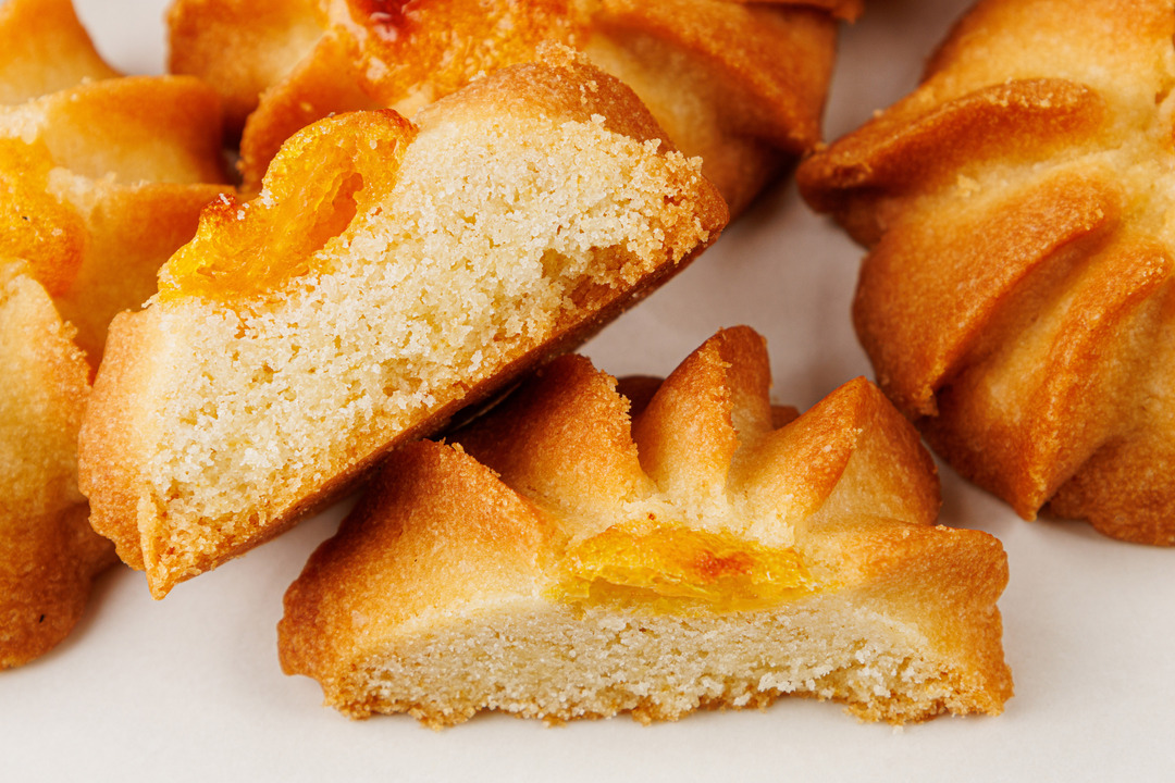 

Курабье с апельсином, веган