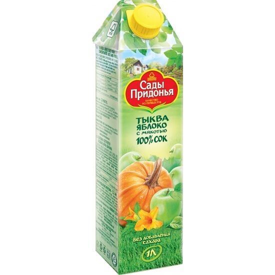 Сок Сады Придонья тыквенно-яблочный 1 л
