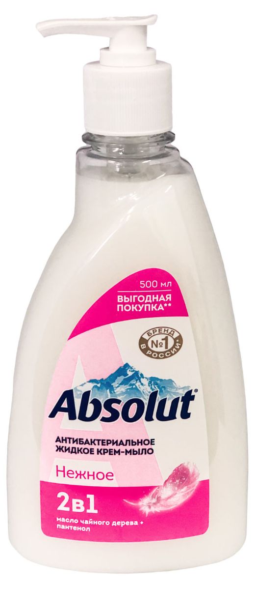 

Мыло жидкое Absolut Нежное 500 мл