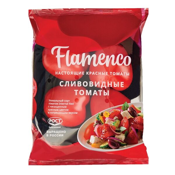 Томаты Flamenco сливовидные красные 450 г