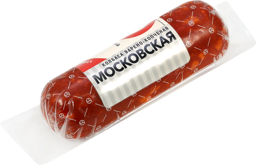 

Колбаса варёно-копчёная ЯМК Московская ГОСТ категория А, 350 г