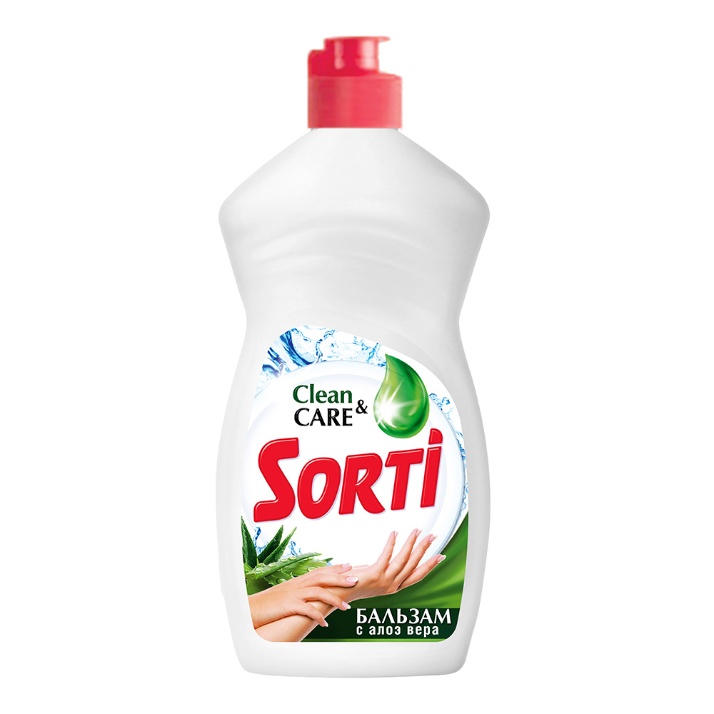 

Бальзам для мытья посуды Sorti с алоэ вера 450 г