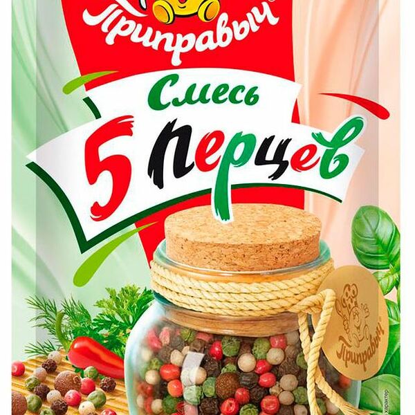 Смесь 5 перцев Приправыч 60 г