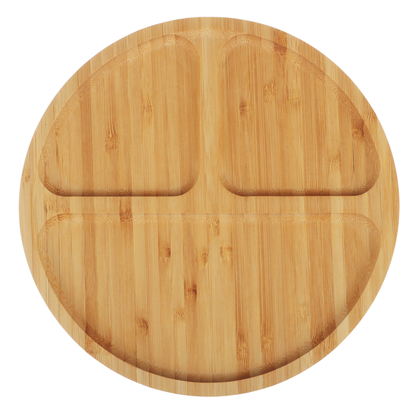 Менажница Vetta бамбук 3 секции 20x20x1.5 см