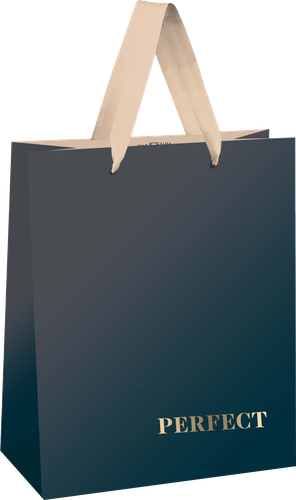 

Пакет подарочный Meshu "Duotone. Graphite gradient" 18х23х10 см