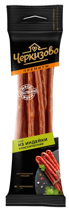 

Колбаски Черкизово Premium Снек из индейки классический 70 г