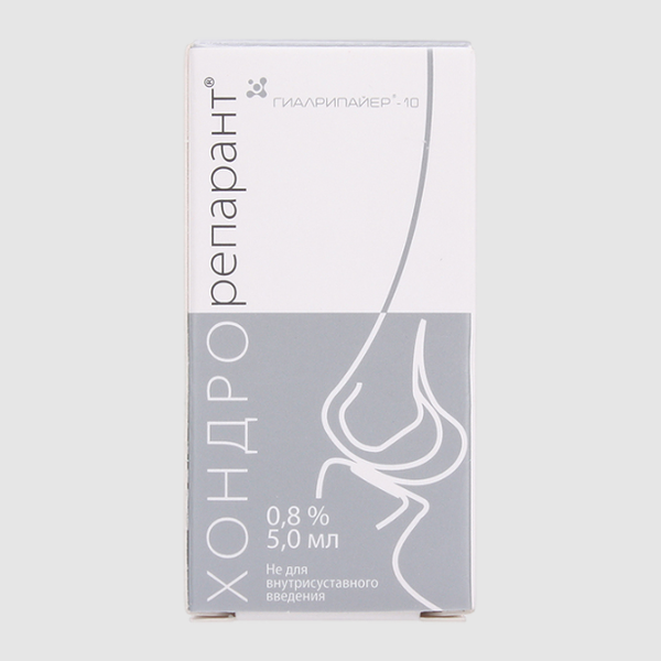 Гиалрипайер-10 Хондрорепарант протез синовиальной жидкости флакон с иглой 0.8% 5 мл