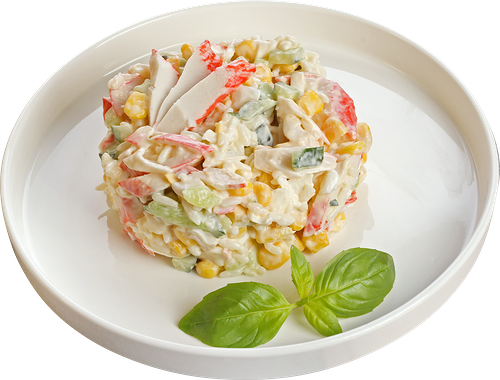 Салат Лента Fresh Крабовый вес