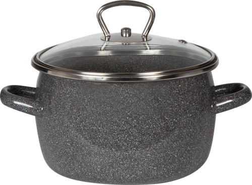 

Кастрюля СтальЭмаль сферическая с крышкой 2 л арт. 2RC161S