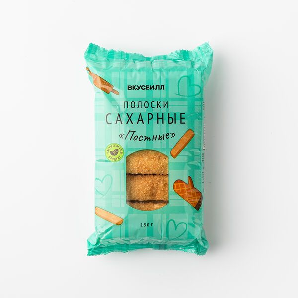 Палочки слоеные постные с сахаром 130 г