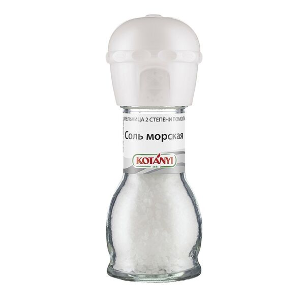 Соль морская Kotanyi мельница 92 г