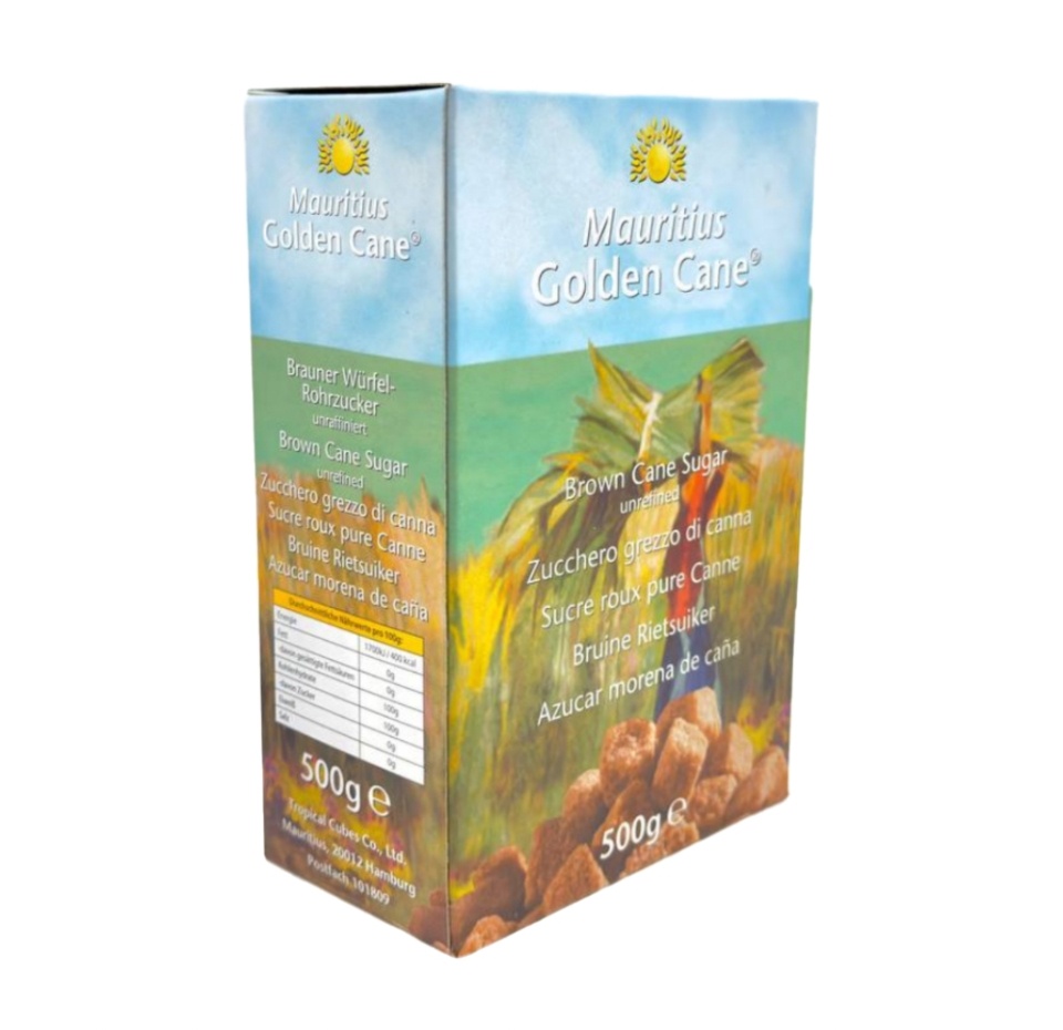 

Сахар Mauritius Golden Cane тростниковый белый кусковой 500 г