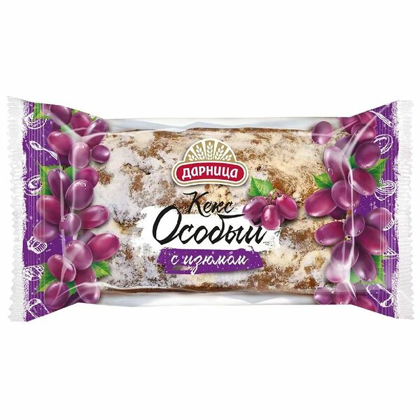 Кекс Дарница Особый с изюмом 250 г