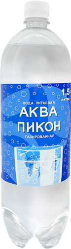 

Вода питьевая Пикон Аква газированная 1.5 л