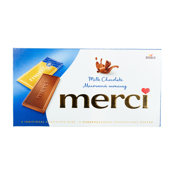 Шоколад Merci плитка молочный 100 г