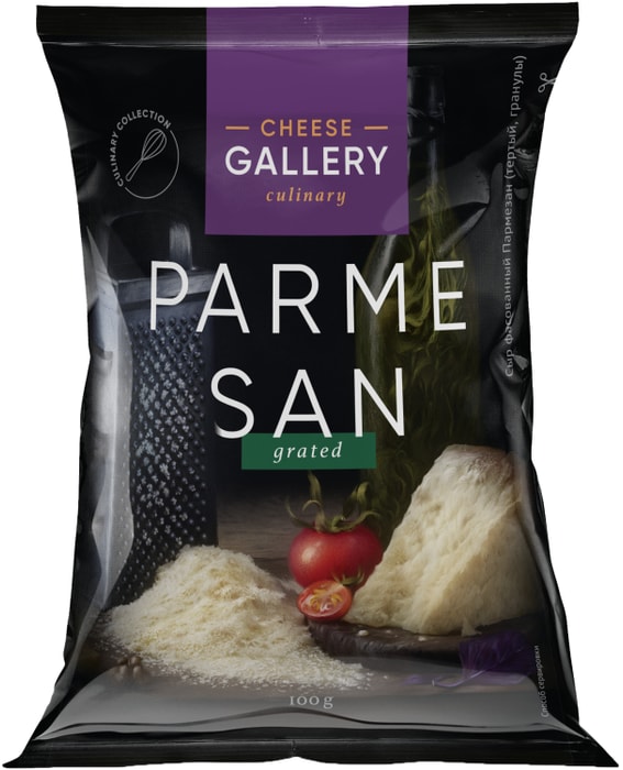 

Сыр Cheese Gallery Пармезан тертый гранулы 100 г