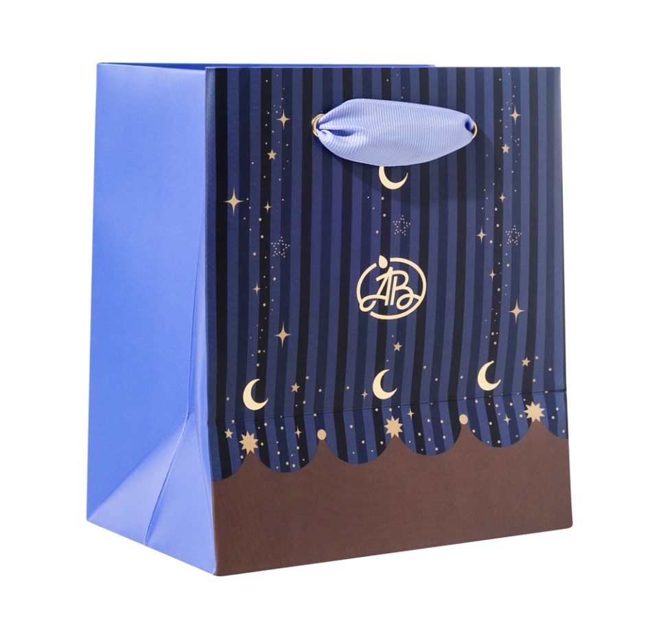

Пакет подарочный «Азбука вкуса» Ночная сказка 15х17х10 см