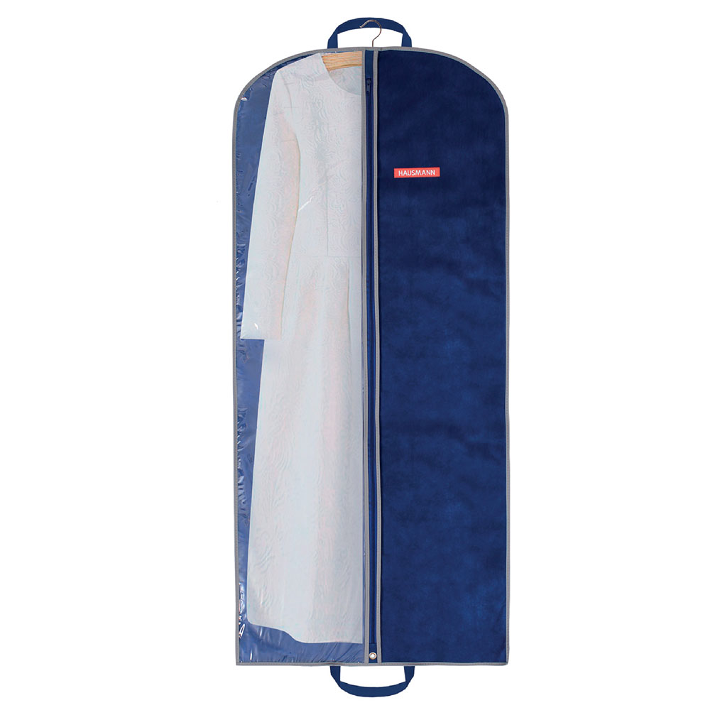 

Чехол д/одежды Hausmann со стенкой из ПВХ и ручками цвет в ассортименте 60х140 см