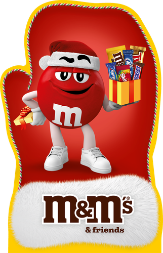 

Набор конфет подарочный M&M's Варежка дизайн в ассортименте 167 г