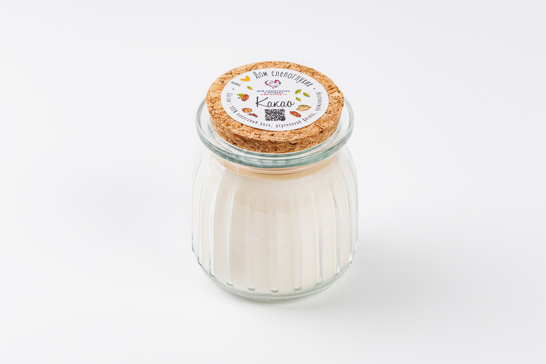 

Свеча сувенирная дизайн какао