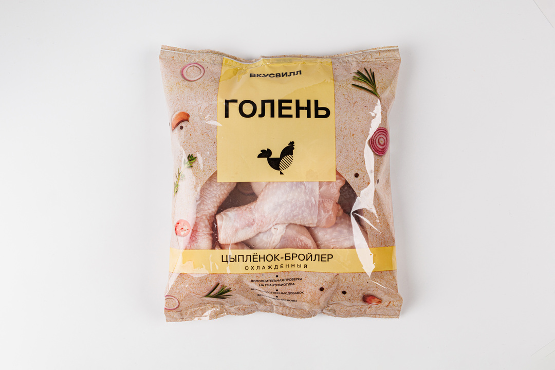 

Голень цыпленка ВкусВилл вес, вариант упаковки в ассортименте