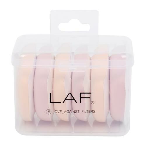 Спонж для макияжа LAF в футляре треугольники 6шт
